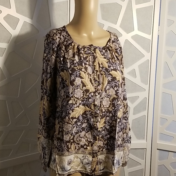 Top Shop Boho Open Back Stylish Blouse - Picture 6 of 7